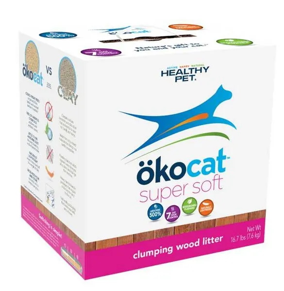 16.7Lb Healthy Pet Oko Super Soft Wood - Health/First Aid